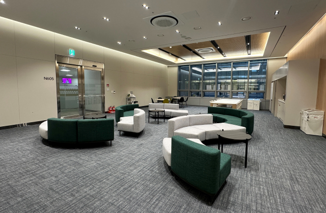 Lounge and breakout space photo